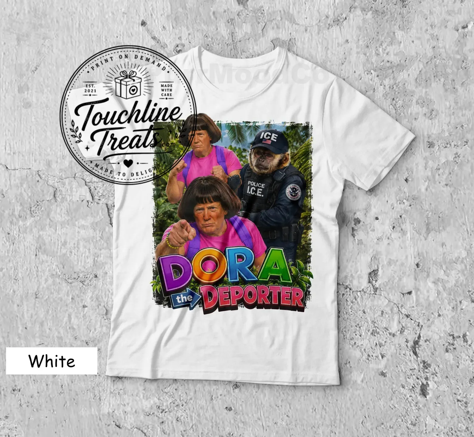 Funny Parody Political Graphic T-Shirt