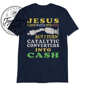 Funny Catalytic Converter Graphic T-Shirt