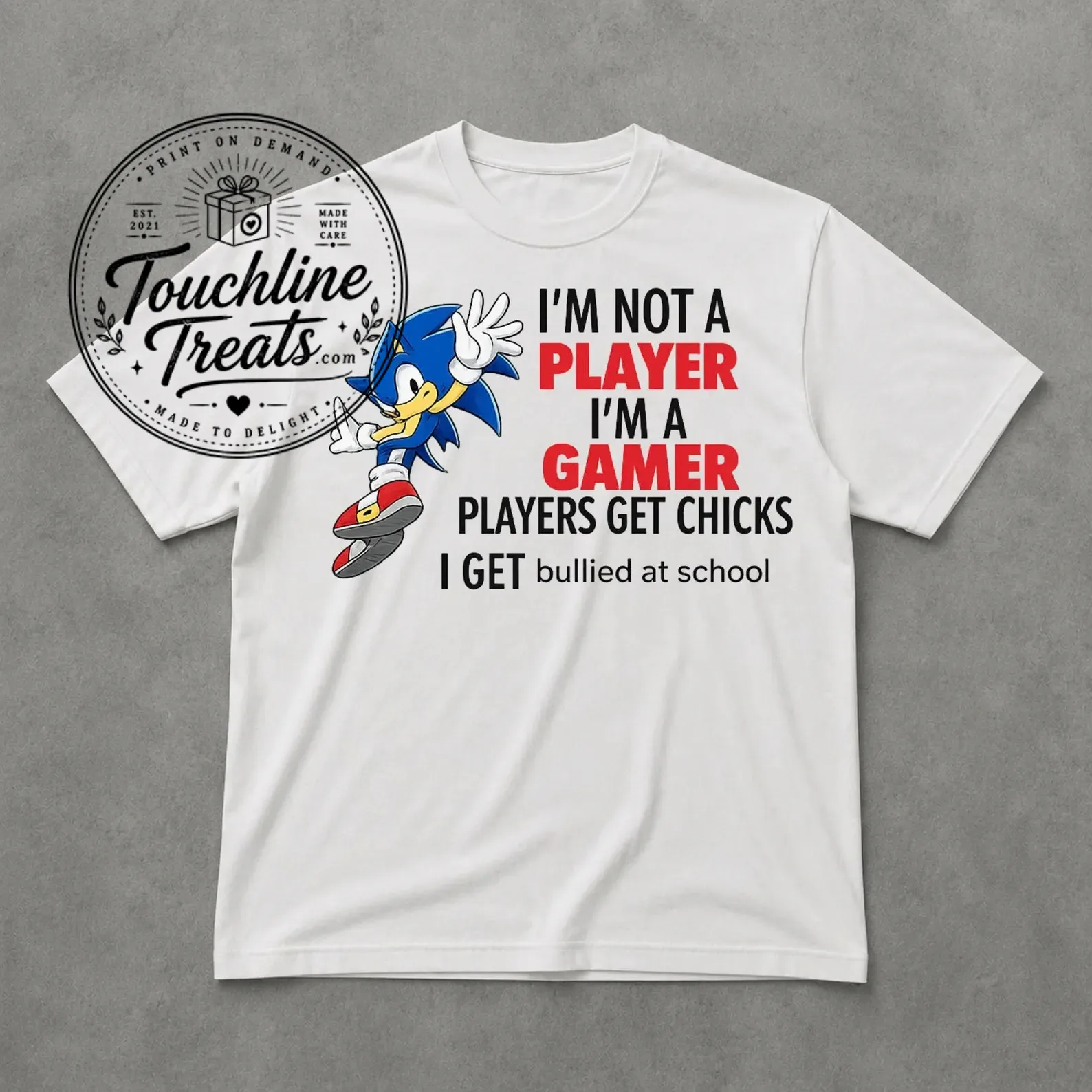 Funny Gamer Meme Graphic T-Shirt