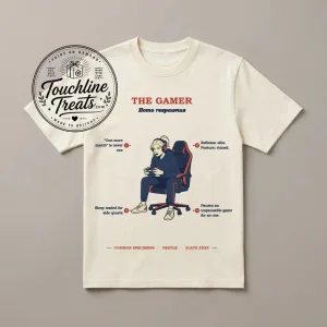 The Gamer Specimen Graphic T-Shirt