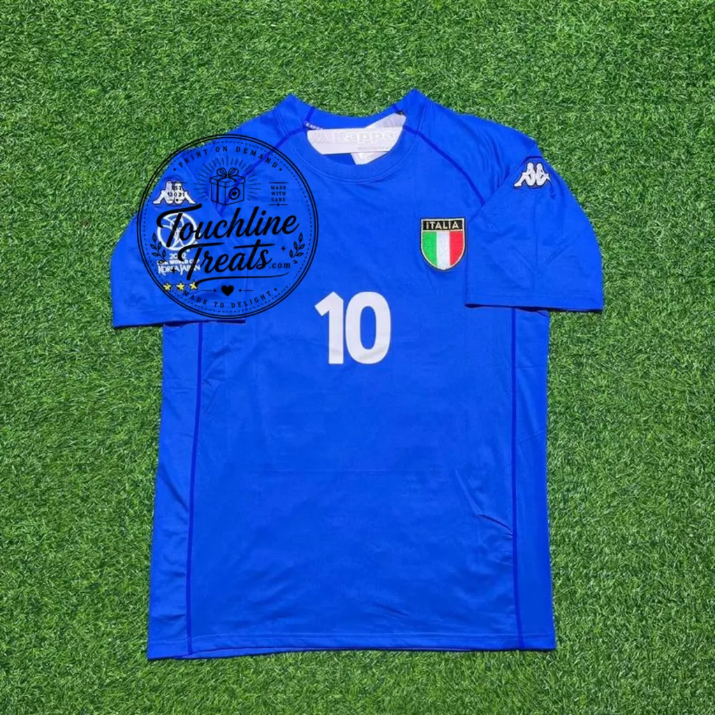 Thiết kế chưa có tên (45) Classic Blue Italy Number 10 Football Jersey