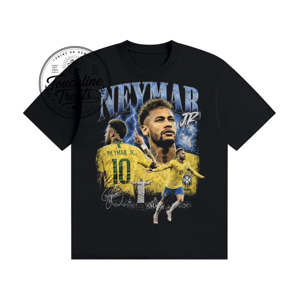 Thiết kế chưa có tên (46) Football Star Bootleg Graphic T-Shirt