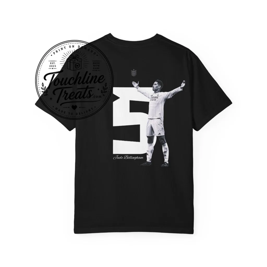 Thiết kế chưa có tên (51) Minimalist Football Star Number 5 Graphic T-Shirt