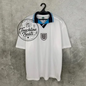 Retro Vintage White Football Polo Jersey Shirt 2 Retro Vintage White Football Polo Jersey Shirt