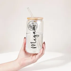 Personalized Name Glass Can Tumbler With Bamboo Lid 1 Thiet ke chua co ten 66